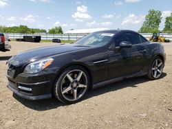 Salvage cars for sale at Columbia Station, OH auction: 2015 Mercedes-Benz SLK 350