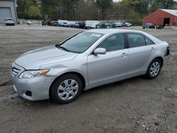 Salvage cars for sale at Mendon, MA auction: 2010 Toyota Camry Base