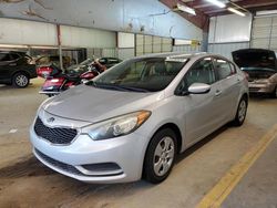 Salvage cars for sale from Copart Mocksville, NC: 2015 KIA Forte LX