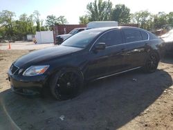 Salvage cars for sale at Baltimore, MD auction: 2007 Lexus GS 350