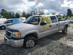 Salvage cars for sale at Portland, OR auction: 2005 GMC Sierra K2500 Heavy Duty