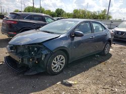 Salvage cars for sale from Copart Columbus, OH: 2017 Toyota Corolla L