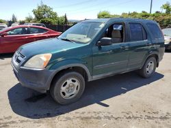 Salvage cars for sale from Copart San Martin, CA: 2004 Honda CR-V LX
