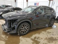 Salvage cars for sale from Copart Franklin, WI: 2018 Mazda CX-5 Grand Touring