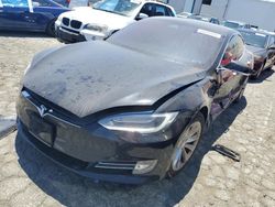 Salvage cars for sale at Vallejo, CA auction: 2018 Tesla Model S