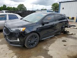 Salvage cars for sale at Shreveport, LA auction: 2021 Ford Edge SEL