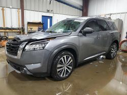 Salvage SUVs for sale at auction: 2022 Nissan Pathfinder Platinum