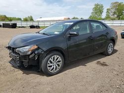 Salvage cars for sale from Copart Columbia Station, OH: 2018 Toyota Corolla L