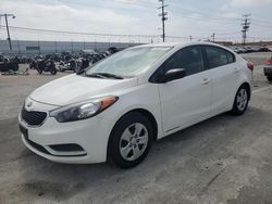 Salvage cars for sale at Sun Valley, CA auction: 2016 KIA Forte LX
