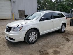 Salvage cars for sale at Austell, GA auction: 2014 Dodge Journey SE