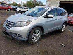 Salvage cars for sale at New Britain, CT auction: 2012 Honda CR-V EXL