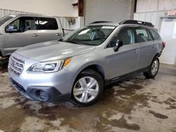Salvage SUVs for sale at auction: 2015 Subaru Outback 2.5I