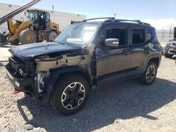 Salvage cars for sale at Farr West, UT auction: 2015 Jeep Renegade Trailhawk