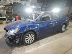 Nissan Vehiculos salvage en venta: 2017 Nissan Sentra S