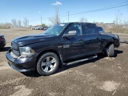 Salvage cars for sale from Copart Montreal Est, QC: 2014 Dodge RAM 1500 Sport