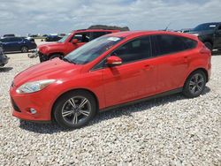 Salvage cars for sale at New Braunfels, TX auction: 2014 Ford Focus SE