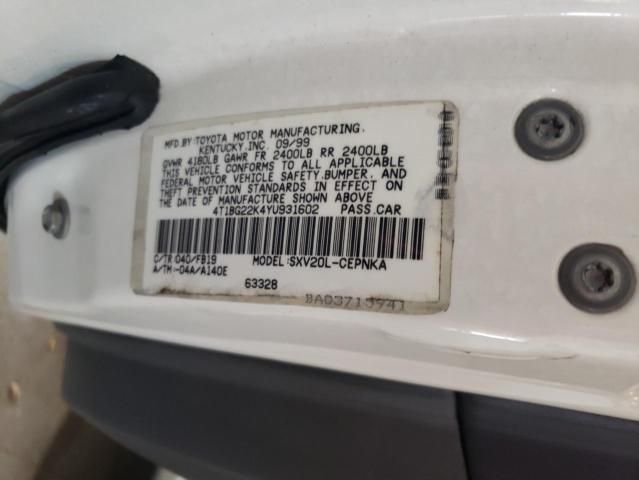 2000 Toyota Camry CE