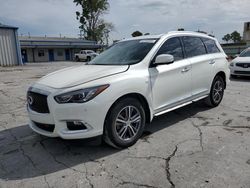 Salvage cars for sale at Tulsa, OK auction: 2018 Infiniti QX60