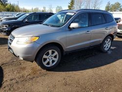 Hyundai salvage cars for sale: 2008 Hyundai Santa FE SE