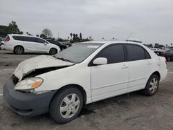 Toyota Vehiculos salvage en venta: 2005 Toyota Corolla CE