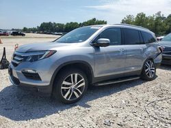 Salvage cars for sale at Houston, TX auction: 2017 Honda Pilot Touring