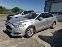 Salvage cars for sale from Copart Chambersburg, PA: 2016 Ford Fusion S