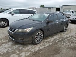 Salvage cars for sale at Kansas City, KS auction: 2014 Honda Accord Sport