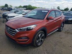 Salvage cars for sale from Copart Hillsborough, NJ: 2017 Hyundai Tucson Limited