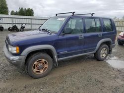 Salvage cars for sale from Copart Arlington, WA: 1996 Isuzu Trooper S