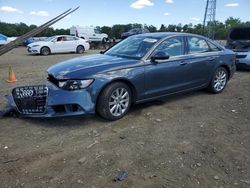 Salvage cars for sale from Copart Windsor, NJ: 2015 Audi A6 Premium Plus