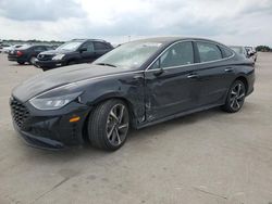 Salvage cars for sale at Wilmer, TX auction: 2021 Hyundai Sonata SEL Plus