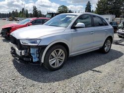 Salvage cars for sale from Copart Graham, WA: 2017 Audi Q3 Premium