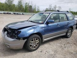 Salvage cars for sale at Leroy, NY auction: 2008 Subaru Forester 2.5X LL Bean