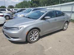 Salvage cars for sale at Moraine, OH auction: 2015 Chrysler 200 C