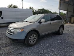 Salvage cars for sale at Cartersville, GA auction: 2008 Ford Edge Limited