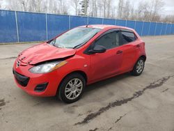 Salvage cars for sale from Copart Atlantic Canada Auction, NB: 2012 Mazda 2