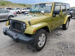 SUV salvage a la venta en subasta: 2008 Jeep Wrangler Unlimited Sahara