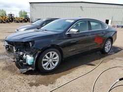 Salvage cars for sale from Copart Rocky View County, AB: 2017 Chevrolet Impala LT