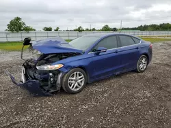 Salvage cars for sale from Copart Houston, TX: 2016 Ford Fusion SE