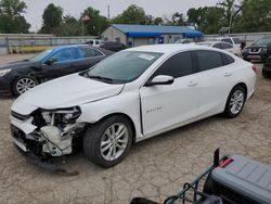 Chevrolet Malibu lt salvage cars for sale: 2017 Chevrolet Malibu LT