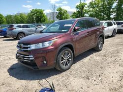 Toyota Highlander Vehiculos salvage en venta: 2019 Toyota Highlander SE