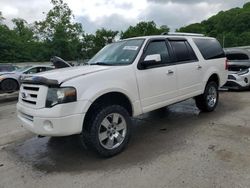 Vehiculos salvage en venta de Copart Ellwood City, PA: 2010 Ford Expedition EL Limited