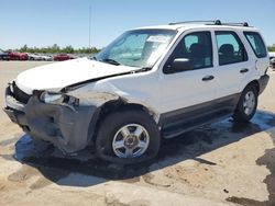 Ford Escape XLS salvage cars for sale: 2004 Ford Escape XLS