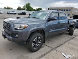 Salvage cars for sale at Littleton, CO auction: 2022 Toyota Tacoma Double Cab