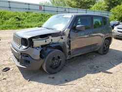 Jeep Renegade Sport salvage cars for sale: 2017 Jeep Renegade Sport