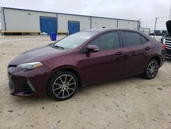 Salvage cars for sale at Haslet, TX auction: 2017 Toyota Corolla L