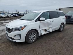 Salvage cars for sale from Copart Rocky View County, AB: 2019 KIA Sedona LX