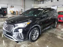 Salvage cars for sale at Littleton, CO auction: 2019 Hyundai Santa FE XL SE