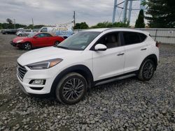 Salvage cars for sale at Windsor, NJ auction: 2021 Hyundai Tucson Limited