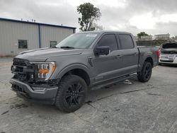 Salvage cars for sale at Tulsa, OK auction: 2022 Ford F150 Supercrew